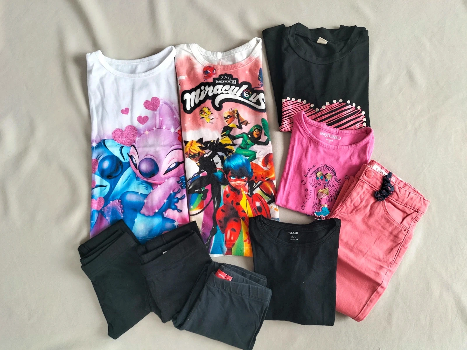 Lot de Vêtements Fille 4/5 ans | Kiabi, In Extenso | États variés